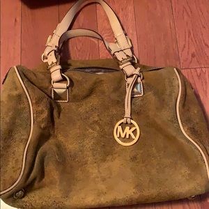 tan, soft michael kors bag